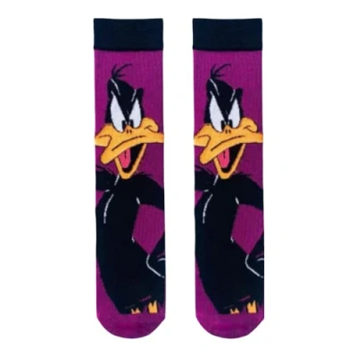 Image of Daffy Duck Cute Socks/Funny Socks/Novelty Socks/Socks/Unisex Socks/Christmas Gifts