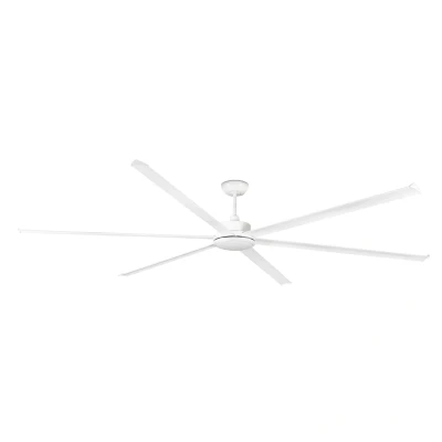 Image of Rotterdam XXXL 6 Blade Ceiling Fan Matt White