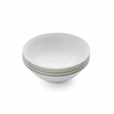 Image of Royal Worcester Serendipity Platinum Set of 4 Cereal Bowls