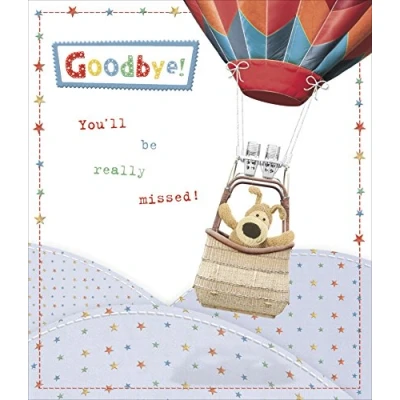 Image of Boofle Goodbye Greeting Card