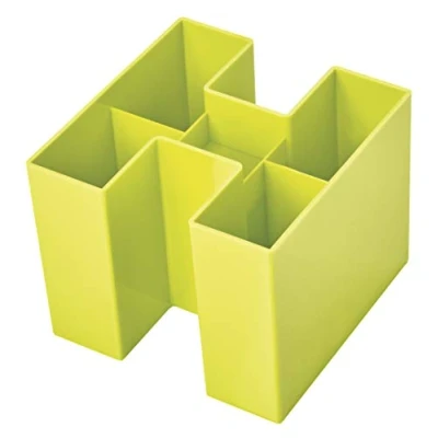 Image of HAN 17455 50, BRAVO Desk Tidy. A real eye catcher: trendy, glossy, expandable, distinctive and puristic, Trend Colour lemon
