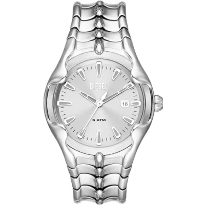 Image of Diesel Men Analog Quartz Watch with Stainless Steel Strap DZ2185