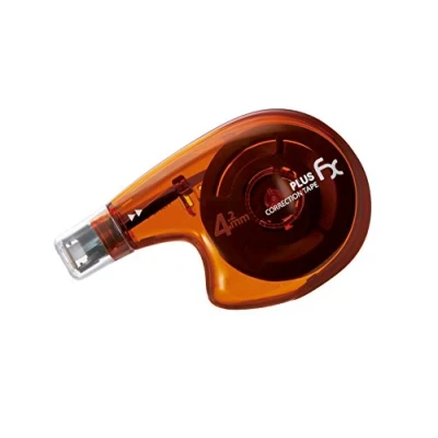Image of PLUS Japan, Correction Roller Flexible in Orange, 1 Piece Pack (1x Roller)