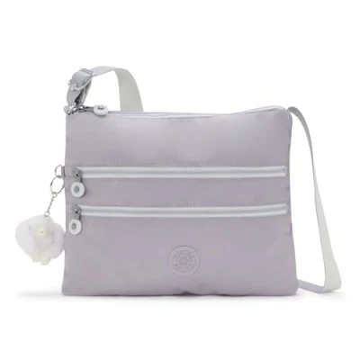 Image of Kipling ALVAR Medium crossbody, Tender Grey (Grey)