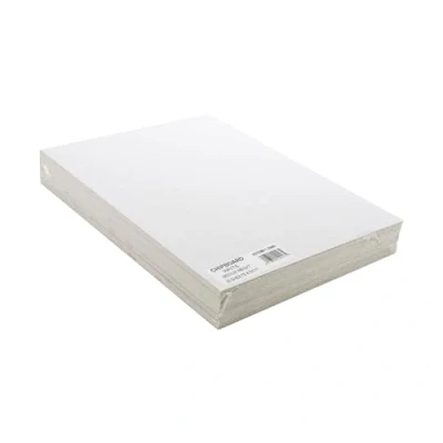 Image of Grafix Medium Weight Chipboard Sheets 8.5&#039;X11&#039; 25/Pkg White