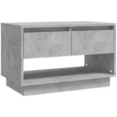 Image of vidaXL TV Cabinet Concrete Grey 70x41x44 cm Engineered Wood
