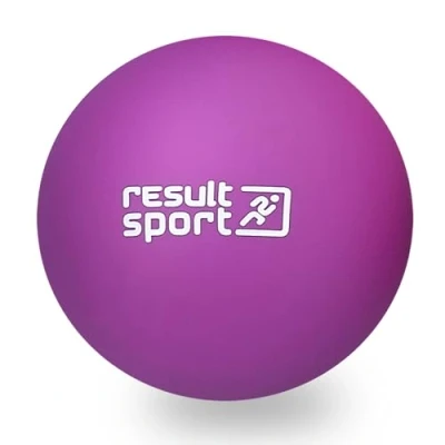 Image of ResultSport Lacrosse Massage Ball for Plantar Fasciitis Recovery, Trigger Point Massage, Deep Tissue Myofasical Relief (Purple)