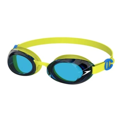 Image of Speedo Unisex Kids Jet 2.0 Swimming Goggles, Empire Yellow/Neon Blue, One Size
