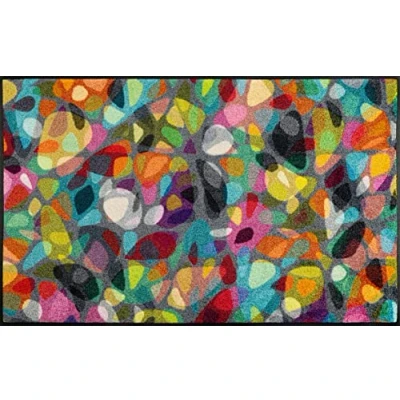 Image of Wash+Dry Doormat Reodiva 75 x 120 cm Colourful Washable for Indoor and Outdoor Use