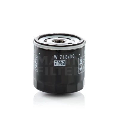 Image of WE0114302, WLY414302, WLY414302TT Oil Filter MANN W 713/36 3/4 16 UNF 2B Spin on FORD: Ranger Mk2, MAZDA: BT 50 Pickup