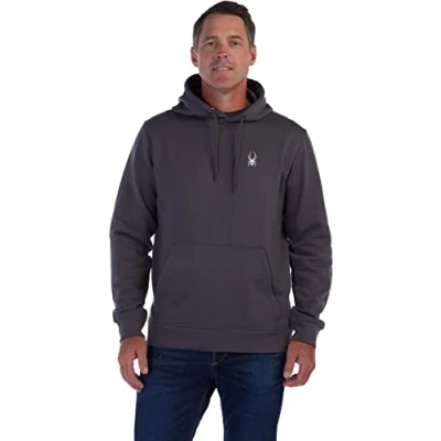 Image of Spyder Men&#039;s Alpine Hoodie, Ebony, S