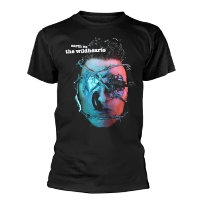Image of Plastic Head The Wildhearts &#039;Earth Vs Wildhearts&#039; T Shirt (Large) Black