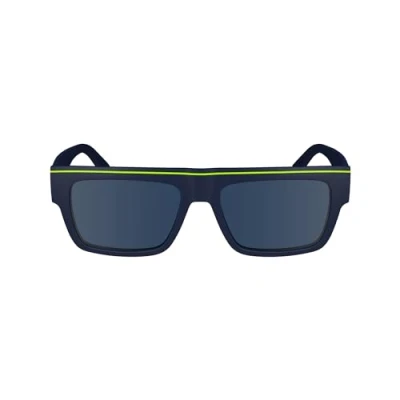 Image of Sunglasses Calvin klein Ckj24202s col. 400 Uomo Squadrata Blu