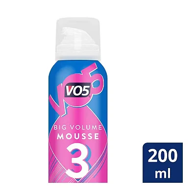 Image of VO5 Plump It Up Heat Defence Volume Whipped Mousse 200ml