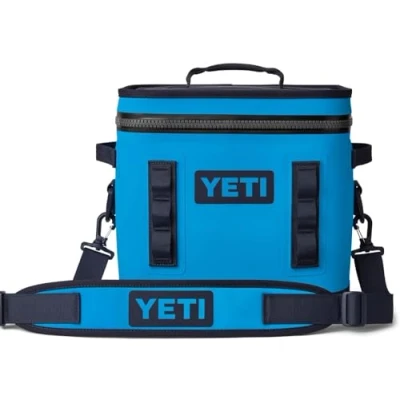 Image of YETI Hopper Flip, Soft Cooler, Big Wave Blue, 12