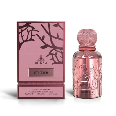 Image of Desert Dew Extrait de Perfume 100ml by Auraa Desire Spicy, Leathery, Musky Fragrance for Men Patchouli, Dry woods, Moss, Musk Scents Long Lasting Eau Parfum