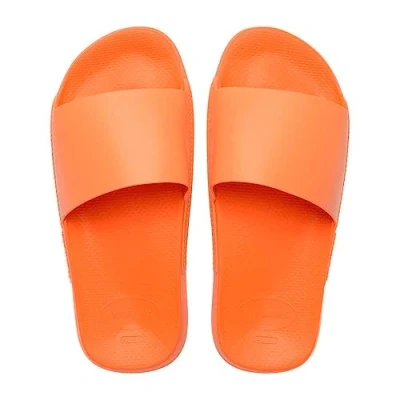 Image of Havaianas Unisex Slide Classic Flip Flop, Begonia Orange, 1/2 UK