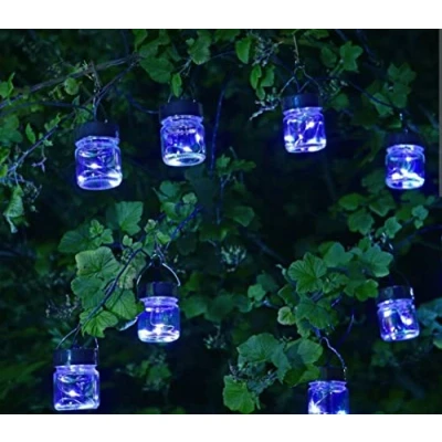 Image of SMART GARDEN Firefly Opal LED solar fairy lights 10 bulb