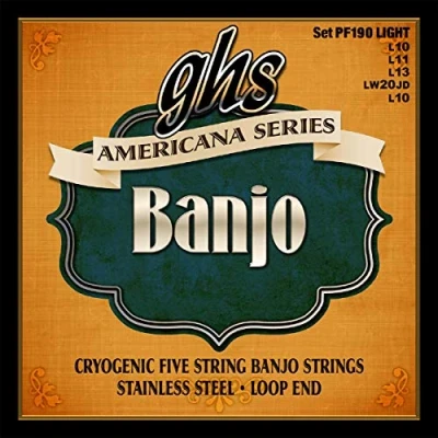 Image of GHS PF 190 Americana (4 String Banjo Light