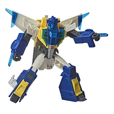 Image of Transformers Meteorfire Cyberverse Adventures Battle Call Trooper Class Meteorfire, Voice Activated Energon Power Lights, Ages 6 and Up, 5.5 inch
