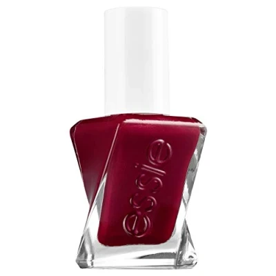 Image of Essie Gel Couture Nail Polish, Longlasting, Chip Resistant, No UV Lamp Required, Scarlet Starlet Shimmer, 13.5 ml