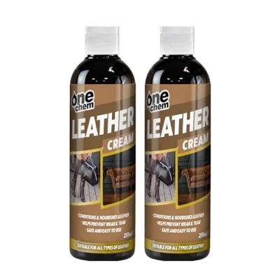 Image of One Chem Leather Protection Cream 2 x 250 ml, Protects Nourishes