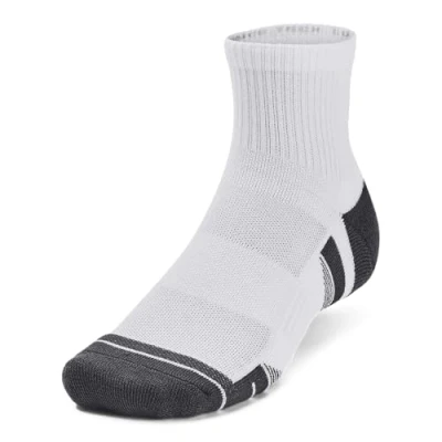Image of UA Performance Tech 3pk Qtr, Gray, XL
