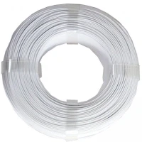 Image of eSUN PLA+ Refill Filament 1.75mm, PLA Plus Spoolless 3D Printing Filament, Dimensional Accuracy +/ 0.03mm, 1KG (2.2 LBS) for Printers,Cold White
