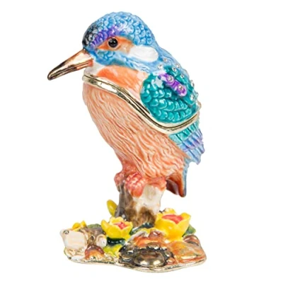 Image of Kingfisher Trinket Box Treasured Trinkets Juliana