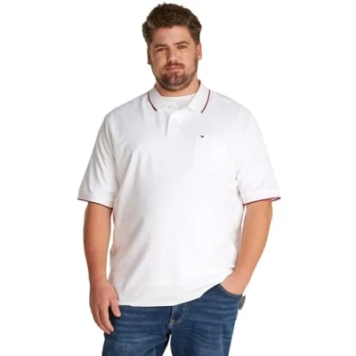 Image of Tommy Hilfiger Pocket Classic Polo shirt, Men&#039;s, Size: XXL, White