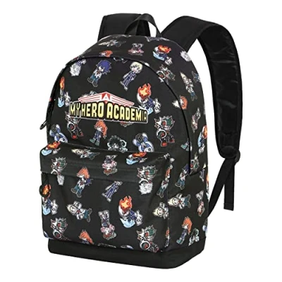 Image of Karactermania My Hero Academia Chibi FAN HS Backpack, Black