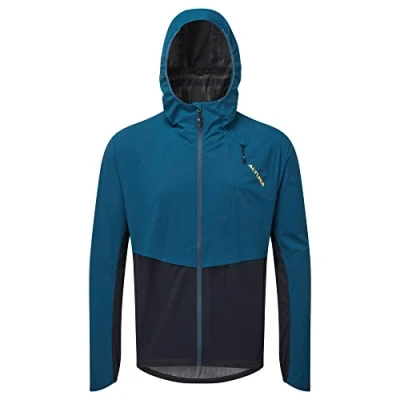 Image of Altura Mens Esker Waterproof Packable Mountain Bike Jacket Blue/Navy Small