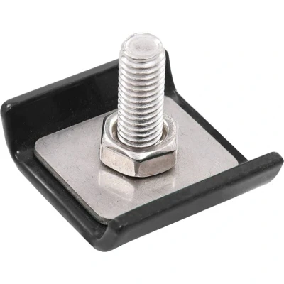 Image of vidaXL Grid Mat Connector 25 Sets Anthracite