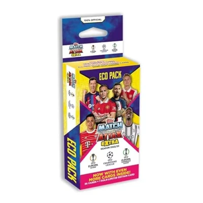 Image of Topps Match Attax Extra 22/23 UEFA Champions League Football Cards Eco Pack (MFN FS0003977 UK)