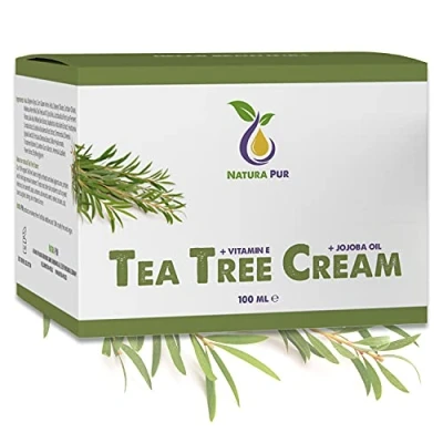 Image of Organic Tea Tree Oil Cream 100 ml, Vegan