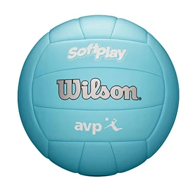 Image of Wilson AVP Soft Play Volleyball Official Size, Blue