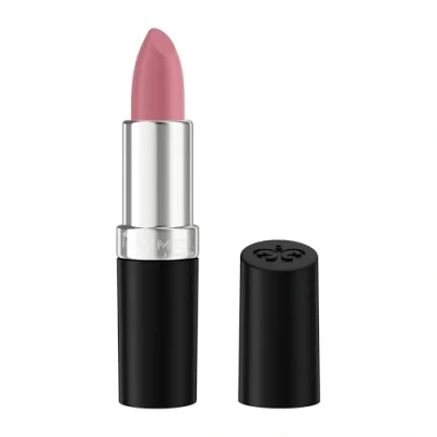 Image of Rimmel Lasting Finish Lipstick 077 Brink Of Pink, Creamy Satin Finish, Long 8 HR Wear, Comfortable Formula, Rich Pigment