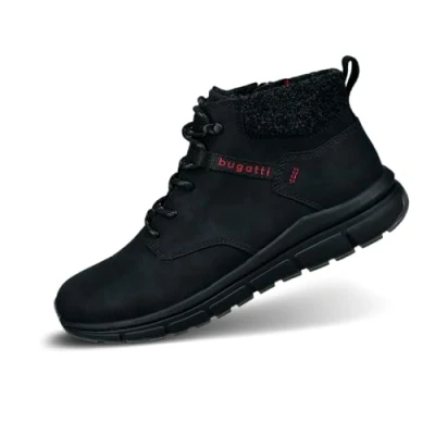 Image of bugatti Men&#039;s 331 aos30 Boots Cold Lining, Black, 10 UK