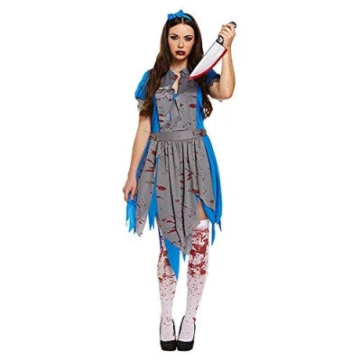 Image of Henbrandt Horror Alice (One Size) Adult Halloween Fancy Dress Costume