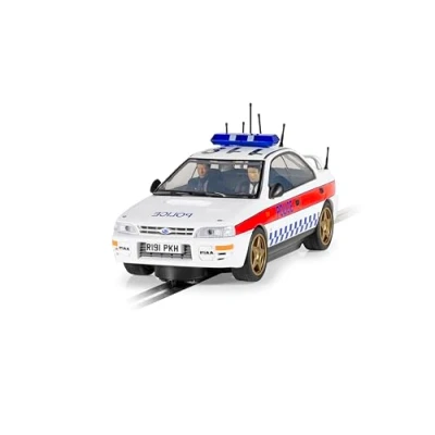 Image of Scalextric C4429 Subaru Impreza WRX Police Edition Cars Street &amp; Rally