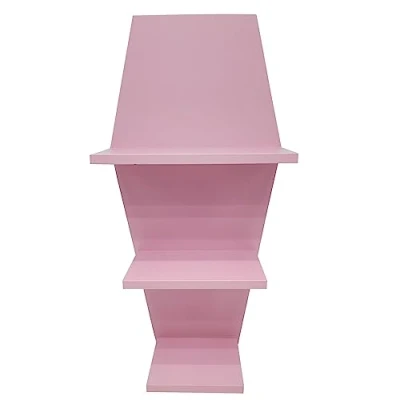 Image of Gothic Coffin Shelving Display Horror Vampire Mystic Dracula &amp; Spooky Home Decor (Pink, Large)