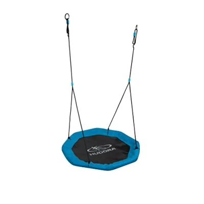 Image of HUDORA Nest Swing, Alloy Steel, Black/Blue, 110 cm