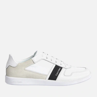 Image of Calvin Klein Men&#039;s Cupsole Trainers Triple White UK 7