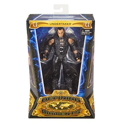 Image of World Wrestling Entertainment Toy WWE Defining Moments 6 Inch Undertaker Deluxe Action Figure