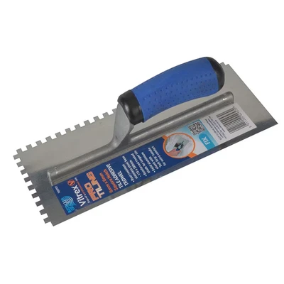 Image of Vitrex 102957 Professional Adhesive Trowel ,6mm x 6mm Square Notch