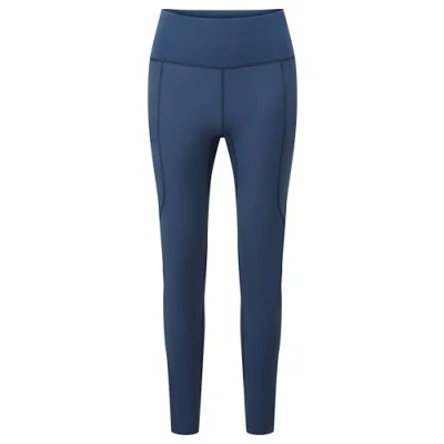 Image of Rab Women’s Incline AS Tights Wind Resistant Stretch Leggings for Hiking &amp; Trekking Tempest Blue Medium