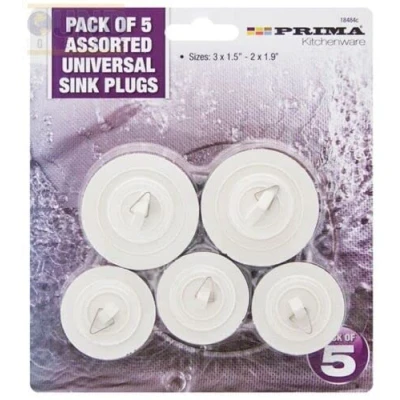 Image of QUALITY UNIVERSAL SINK &amp; BATH PLUG Basin Kitchen Bathroom Replacement Self Park