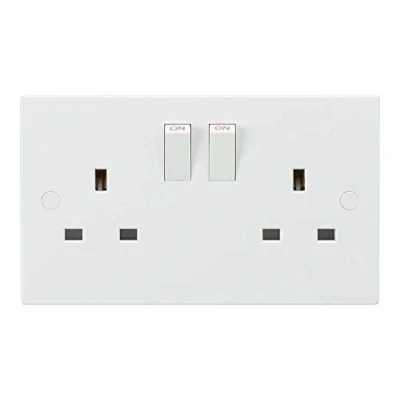 Image of KnightsBridge 13A 2G SP Switched Socket