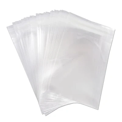 Image of Cellophane Bags Self Seal 157mmx216mm Clear Cello for A5 Prints &amp; Photo Gifts (500 Bags)