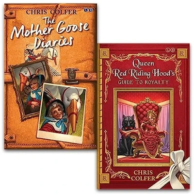 Image of Chris Colfer The Land of Stories 2 Books Collection Set (The Mother Goose Diaries, Queen Red Riding Hood&#039;s Guide to Royalty)